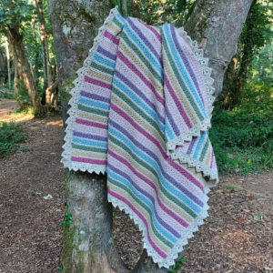 TW101 - Truro Wool Tehidy Woods Crochet Blanket Pattern
