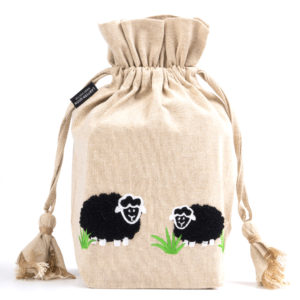 Lantern Moon - Black Sheep Meadow Drawstring Bag