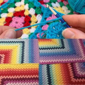 Learn to Crochet / Mitred Granny Square Blanket Workshops (21.10.23)