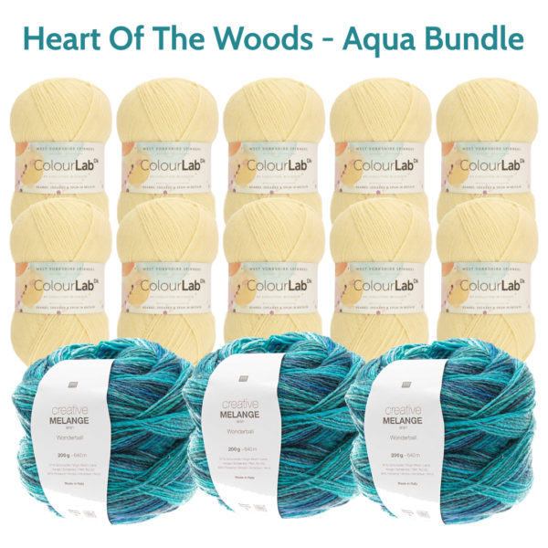 Heart Of The Woods Yarn Pack - Aqua