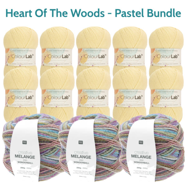Heart Of The Woods Yarn Pack - Pastel Colourway