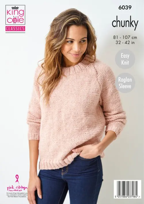 King Cole 6039 - Sweaters & Cowl