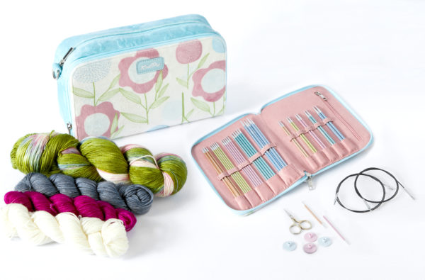 KnitPro Sweet Affair Gift Set: Interchangeable Circulars, DPNs, Yarn & Accessories