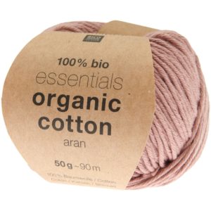 Rico Essentials Organic Cotton Aran - Berry (034)