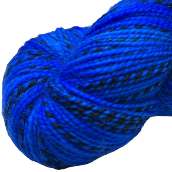 Tinted Yarn - Neon Zebra 4-Ply: Brilliant Blue