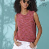 King Cole 6128 - Short Sleeve & Sleeveless Tops in Linendale Reflections DK