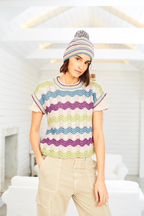Stylecraft 10059 - Sweater, Top & Hat