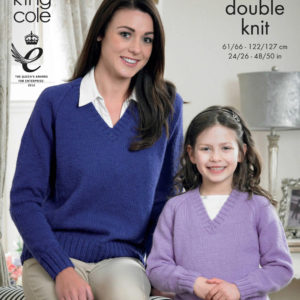 King Cole 3756 - Family Cardigans and Sweaters