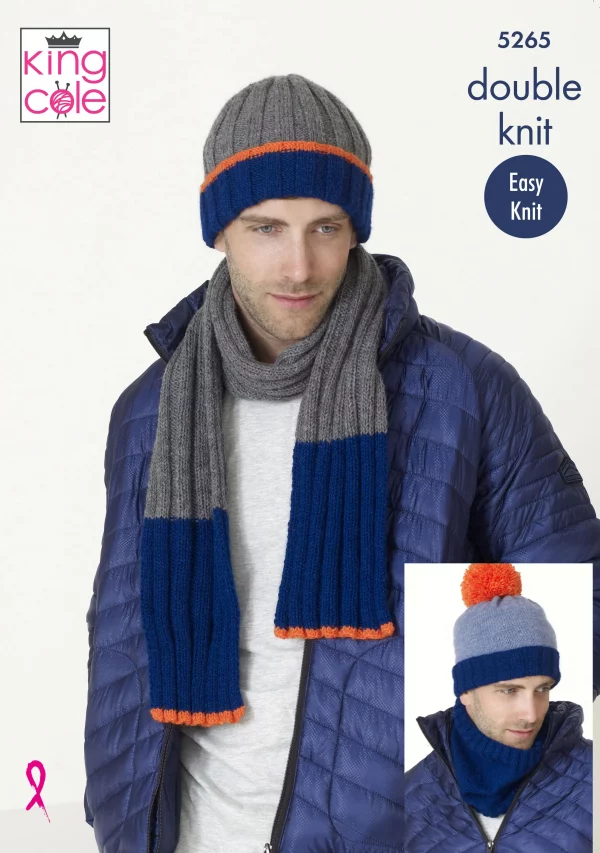 King Cole 5265 - Hats, Scarves, Snoods