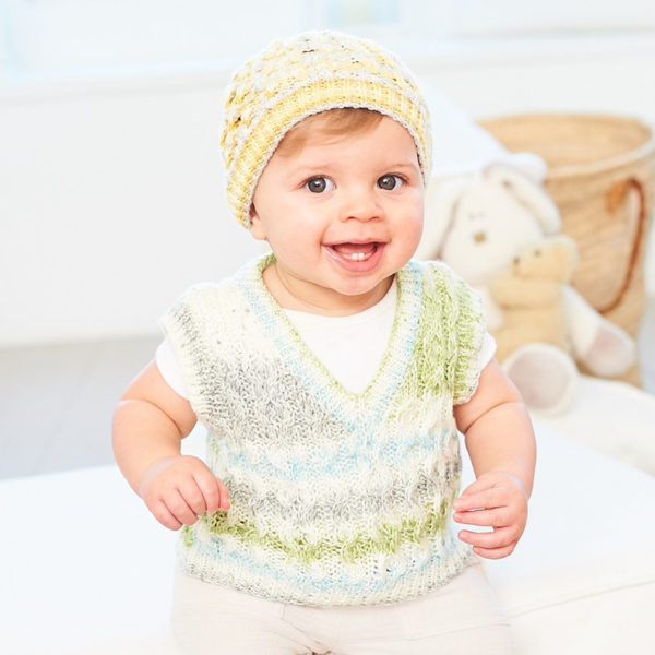 Stylecraft 10063 - Tank Top, Sweater & Hat