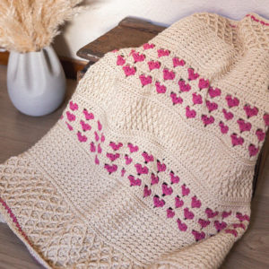 Heirloom Heart Blanket - Crochet Skill Builder Workshop