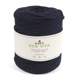 DMC Eco Vita T-Shirt Yarn - Dark Blue