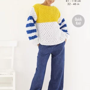 King Cole 6231 - Sweater and Cardigan in Toastie