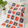 King Cole 6234 - Blankets Crocheted in Toastie