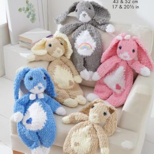 King Cole 9194 - Snuggle Bunnies Knitted in Toastie