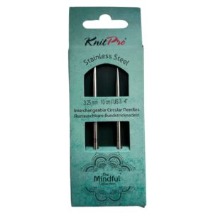 KnitPro The Mindful Collection: Interchangeable Circular Needles: 10cm x 3.25mm (KP36172)