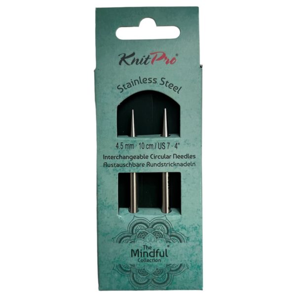 KnitPro The Mindful Collection: Interchangeable Circular Needles: 10cm x 4.5mm (KP36176)