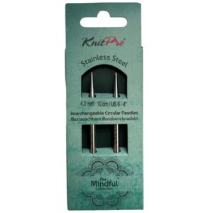 KnitPro The Mindful Collection: Interchangeable Circular Needles: 10cm x 4mm (KP36175)