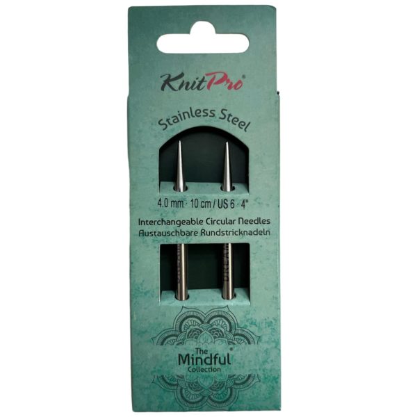 KnitPro The Mindful Collection: Interchangeable Circular Needles: 10cm x 4mm (KP36175)