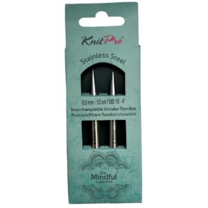 KnitPro The Mindful Collection: Interchangeable Circular Needles: 10cm x 6mm (KP36179)