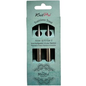 KnitPro The Mindful Collection: Interchangeable Circular Needles: 13cm x 10mm (KP36164)