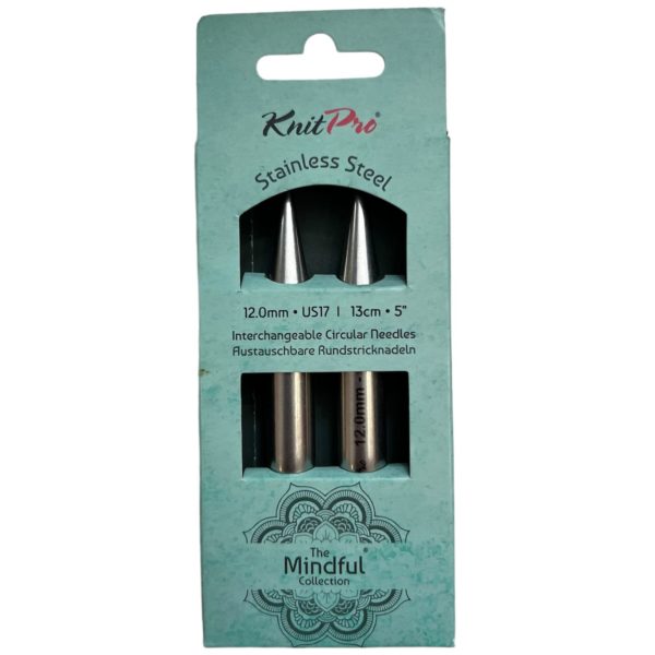 KnitPro The Mindful Collection: Interchangeable Circular Needles: 13cm x 12mm (KP36165)