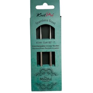 KnitPro The Mindful Collection: Interchangeable Circular Needles: 13cm x 4.5mm (KP36156)