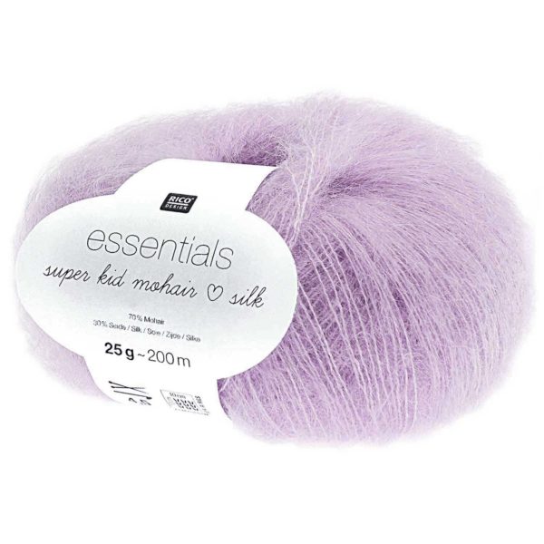 Rico Essentials Super Kid Mohair Loves Silk - Violet (035)