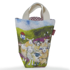 Emma Ball: Felted Sheep - Small Bucket Bag