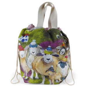 Emma Ball - Happy Sheep, Large Bucket Bag