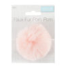 Trimits Faux Fur Pom Pom - Pink (6cm)