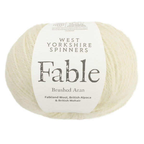 WYS Fable Brushed Aran - Feather (1223)