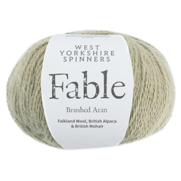 WYS Fable Brushed Aran - Willow (1229)