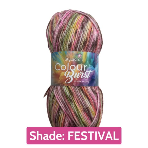 Stylecraft Colour Burst DK - Festival