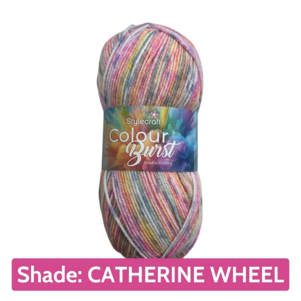 Stylecraft Colour Burst DK - Catherine Wheel