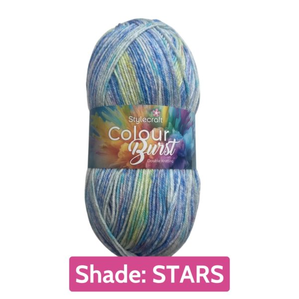 Stylecraft Colour Burst DK - Stars