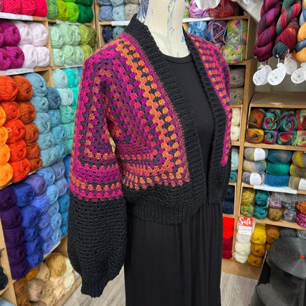 Crochet a Granny Hexagon Cardy Workshop