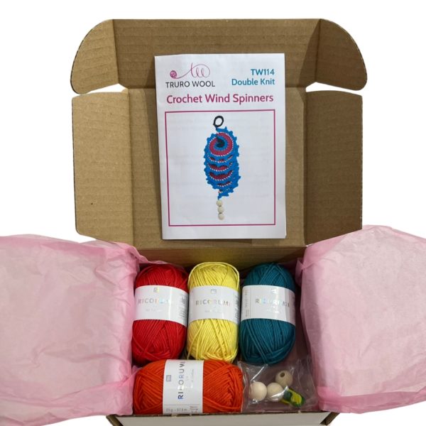 Truro Wool Crochet Wind Spinner Kit
