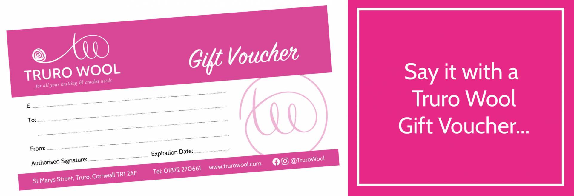 Gift Voucher banner homepage